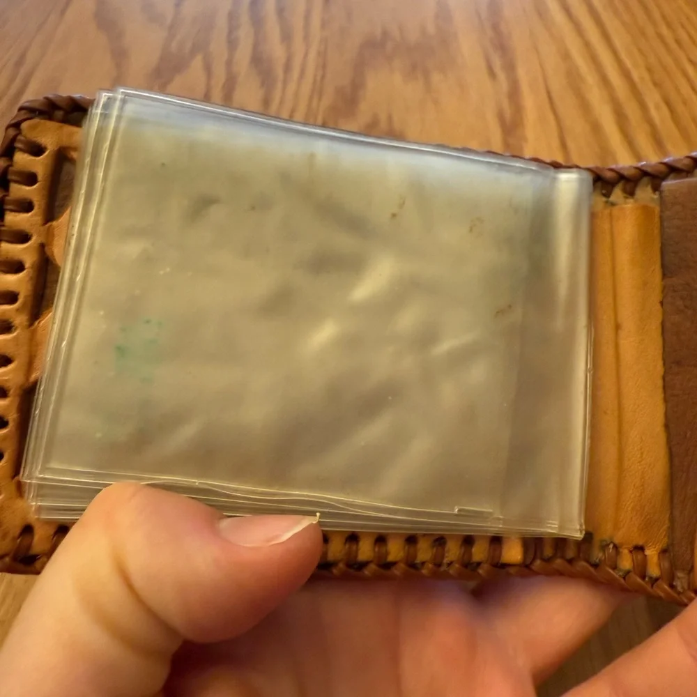 Handcrafted Vintage Brown Leather Wallet
